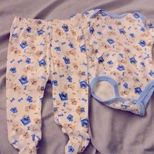 0-3 months sweet and soft outfit